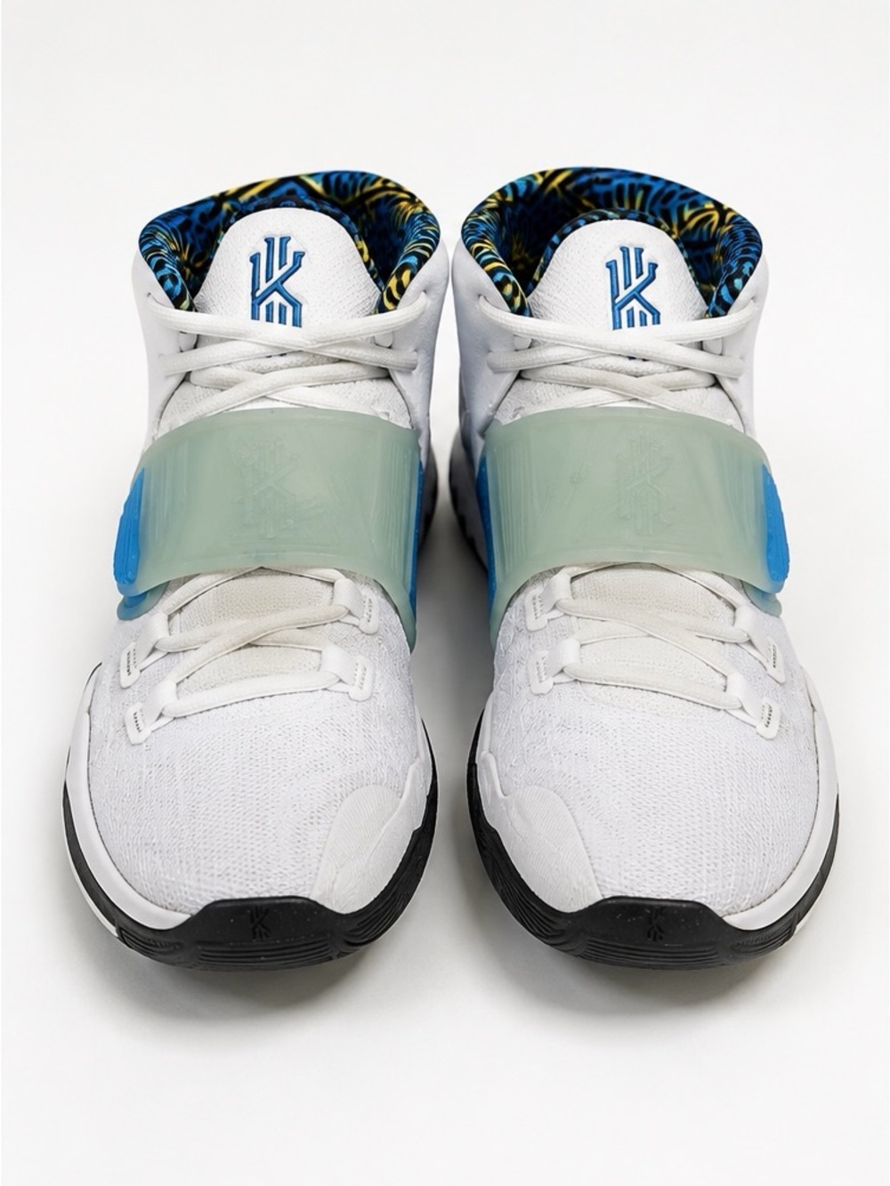 Nike Kyrie 6 Sapphire White Blue Basketball Sneakers Men’s Size 6.5